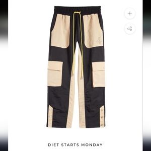 Diet Starts Monday Nylon Cargo Pants